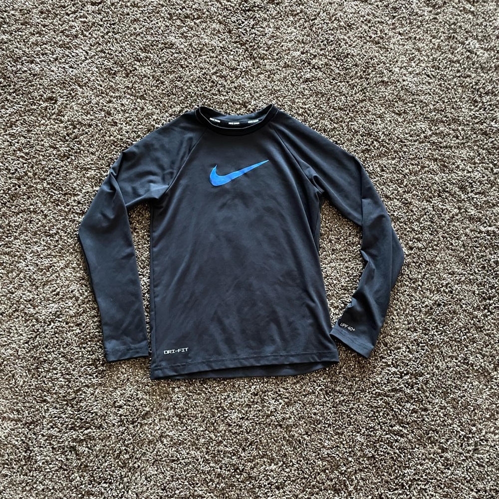 Nike Black Dri-FIT Swim Shirt